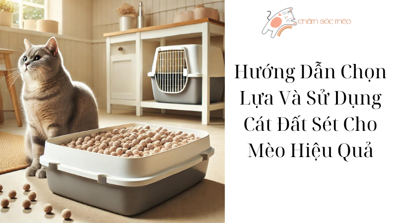 Hướng Dẫn Chọn Lựa Và Sử Dụng Cát Đất Sét Cho Mèo Hiệu Quả